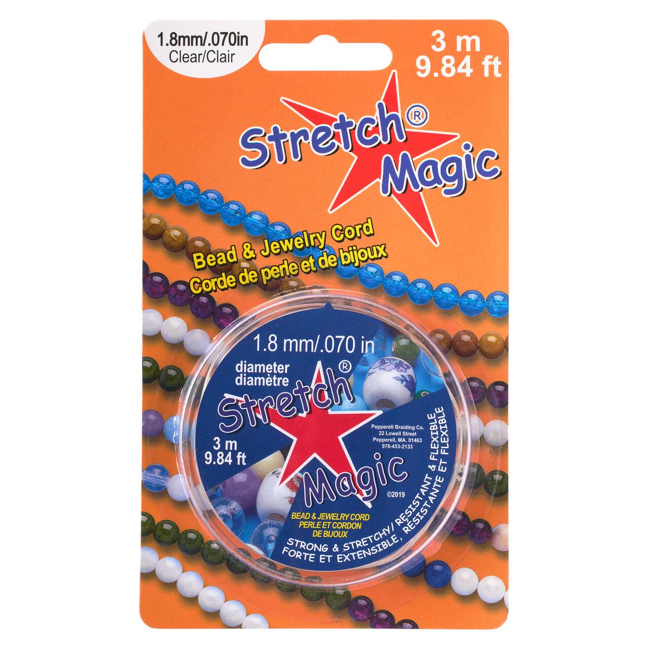 12 Pack: Stretch Magic® 1.8mm Bead & Jewelry Cord